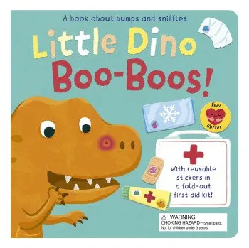 První čtění Little Dino Boo-Boos! (Jannie Ho)(Leporelo)