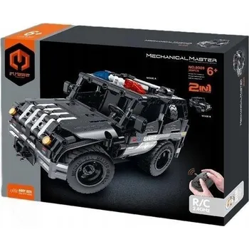 ostatní stavebnice 040462 MECHANICAL MASTER STAVEBNICE OVLÁDANÉ POLICEJNÍ AUTO SWAT 355DÍLŮ