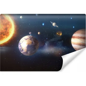 Fototapeta Fototapeta PLANETY Země Slunce Hvězdy 90x60