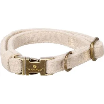 Flamingo Obojek Janka béžový varianta XS 20-35cm