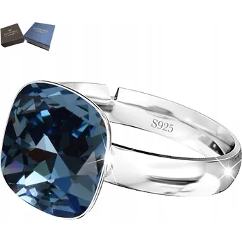 Prsten Krásný stříbrný Prstýnek 925, nastavitelná velikost, Dárek s křišťálem