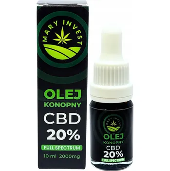 CBD CBD Konopný olej 20 % 2000 mg RAW 10 ml | Plné spektrum | Český |