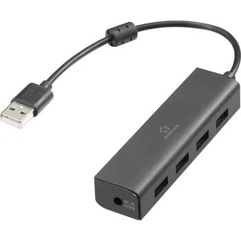 USB hub Renkforce RF-6382720 USB Hub 4 porty USB-A USB 2.0 480 MBit/s černá RF-USBH-110
