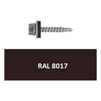 Vrut Parco 4,8x35 RAL8017 čoko hnědá