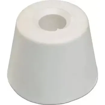 Těsnění do okna a dveří K2/1856 Zarážka dveří střední bílá pryž 35x27 mm