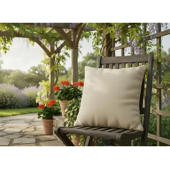 Polštář Dekorační venkovní polštář s výplní CARACAS color 17 světle béžová 40x40, 50x50 cm Mybesthome Rozměr: 40x40 cm Polštář je již včetně vyjímatelné výplně.