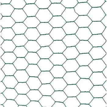 Pletivo Chovatelské šestihranné pletivo poplastované (Zn) - 13mm, výška 50cm, role 10m zelené