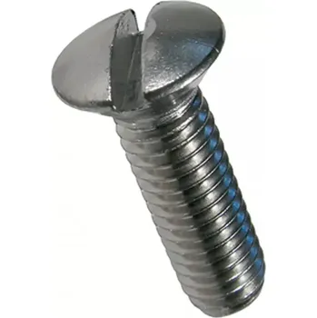 Šroub Šroub čoč. hlava DIN 964 mosaz/nikl M4x16