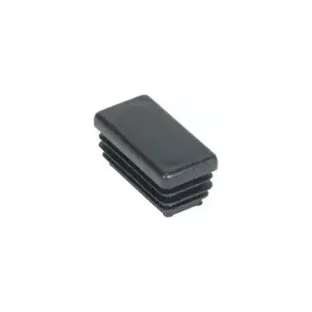 krytka na šroub Zátka obdelníková 60x20 tloušťka 1,0-2,0 černá