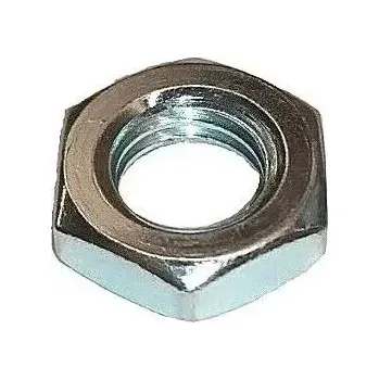 Matice Matice DIN 439 B mosaz/nikl M3