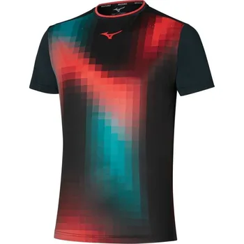 Běžecké oblečení Běžecké tričko Mizuno Frontier Shadow Graphic Tee 62GAC00309 Velikost textilu: M