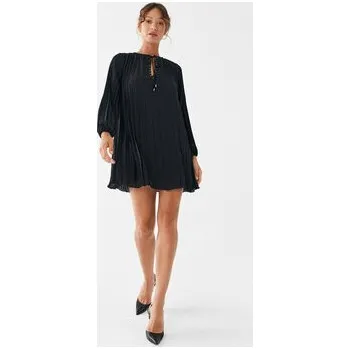 Dámské šaty Liu Jo Každodenní šaty MF3399 T0414 Černá Relaxed Fit 42