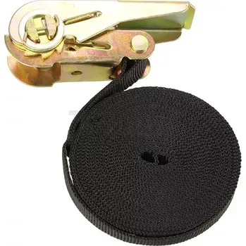 Upínací popruh Pás upínací 25mm x 5m ráčnový 180kg