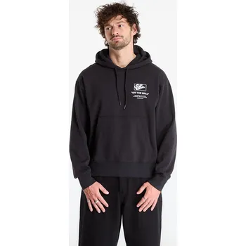 Pánská mikina Mikina Vans Stacked Hi Pullover Black/ White L