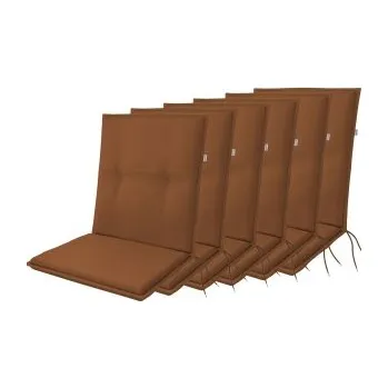 Podsedák Doppler FLAIR 6942 nízký - set 6 ks – polstry na křesla a židle