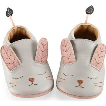 Capáčky Kožené capáčky Králíček 0-6m