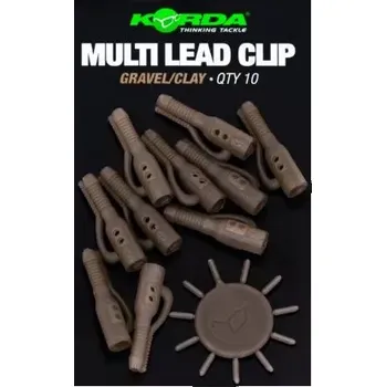 Korda Závěsky Lead Clip Pin Gravel/Clay 10ks