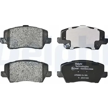 Brzdová destička Delphi LP3363 Sada brzdových destiček, kotoučové brzdy