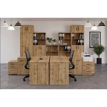Kancelářská sestava Kancelářská sestava NEJBY GIANNI 8, dub wotan