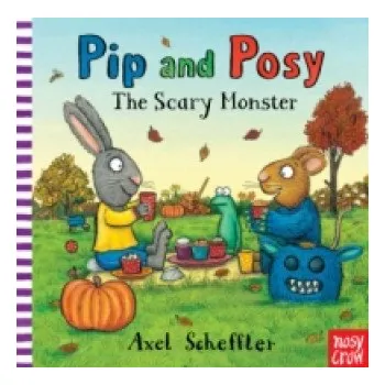 První čtění Pip and Posy: The Scary Monster (Axel Scheffler)(Leporelo)