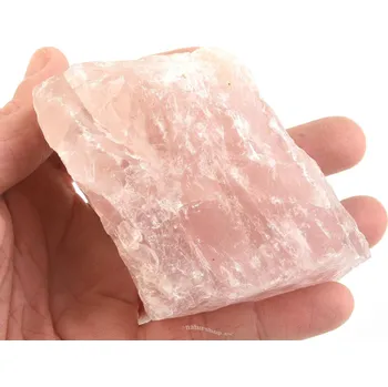 Přírodní kámen Růženín surový z Madagaskaru 385g