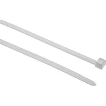 Organizace kabelů Kabelová vázací páska Nedá se uvolnit 111-91210 T120R(E)-PA66V0-WH 387mm 7,6 mm Bílá Polyamid 6.6 (PA66) HellermannTyton