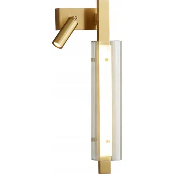 Nástěnné svítidlo Selena - Moderní nástěnné svítidlo / Noční Lampa 47 cm (Zlatá)