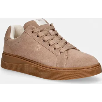 Pánská obuv Semišové tenisky HUGO Lyzz 50557844.231 béžová 80X, EUR 37