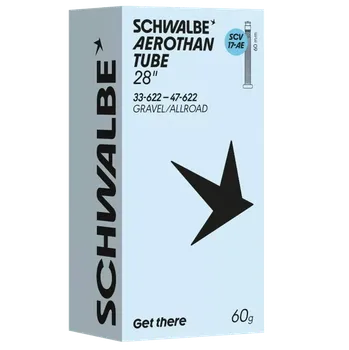 Sport Schwalbe Aerothan Tube SCV17AE 60 mm (Duše na kolo Schwalbe Aerothan Tube 28" SCV17AE 60 mm)