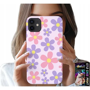 Pouzdro na mobilní telefon POUZDRO PRO IPHONE 12 – BAREVNÉ SEDMIKRÁSKY, SEDMIKRÁSKA, KVĚTINY