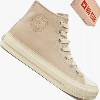 Dámské tenisky DÁMSKÉ ZATEPLENÉ TENISKY Z EKO KŮŽE NAD KOTNÍK BIG STAR OO274934 37