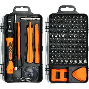 Šroubovák Sada precizních šroubováků 115 ks BITY SL PH PZ TORX S HEX M HEX F Waart