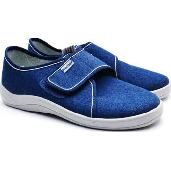 Chlapecké polobotky Bačkory FISCHER 201631 501 jeansblau Velikost: 40