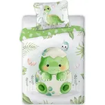 Faro Dětské povlečení 100x135 dino 005 Měkký bavlněný povlak na polštář 40x60 243256304