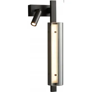 Nástěnné svítidlo Selena - Moderní Nástěnné Svítidlo / Noční Lampa 47 cm (Černá)