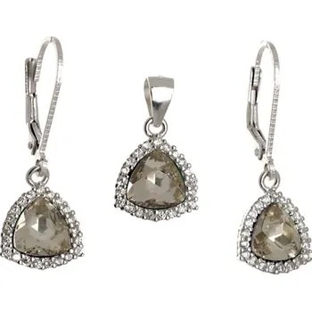 Souprava šperků Stříbrná souprava 56613F