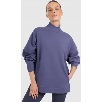 Dámské spodní prádlo TEPLÁKOVÁ MIKINA SPORTOVNÍ 4F DÁMSKÁ NA JÓGU A TRÉNINK TFSWF589 AW25 L