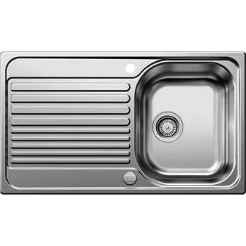 Nerezový dřez BLANCO vestavný dřez Tipo 45 S nerez přírodní lesk, s ovládáním výpustě