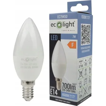 Žárovka LED žárovka Eco Light E14 7W A+