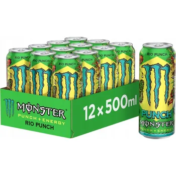 Energetický nápoj Monster Energy Rio Punch energetický nápoj 500 ml