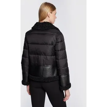 Dámská bunda PINKO Bunda pro přechodné období Iside 1G18KJ Y4V5 Černá Regular Fit 44