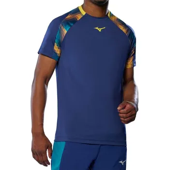 Běžecké oblečení Běžecké tričko Mizuno Frontier Shadow Tee 62GAC00214 Velikost textilu: M