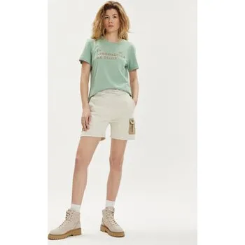 Pánské tričko Aeronautica Militare T-Shirt 241TS2233DJ510 Zelená Regular Fit S