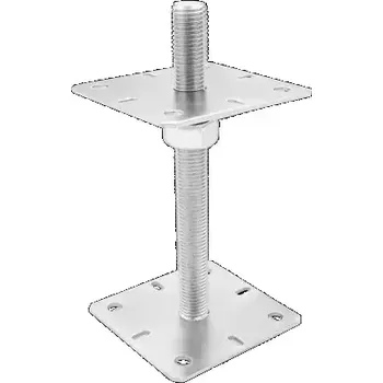 PSR 130 Patka sloupku stavitelná šroubem 130x250 fi 24