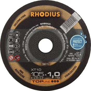 Rhodius XT10 208775 Řezný kotouč 25 ks nerezová ocel, ocel