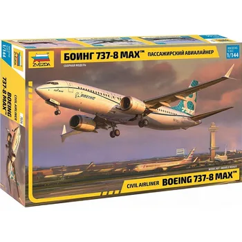 Plastikový model Model Zvezda Boeing 737-8 MAX 7026 1:144