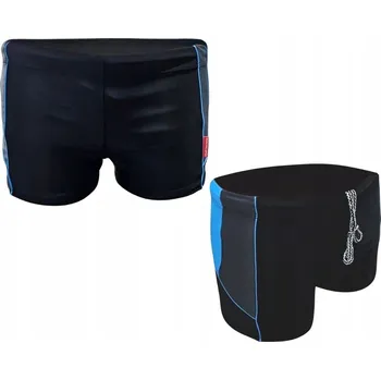 Chlapecké plavky CHLAPECKÉ PLAVKY BOXERKY KRAŤASY ŠORTKY DO BAZÉNU SPORTOVNÍ 158