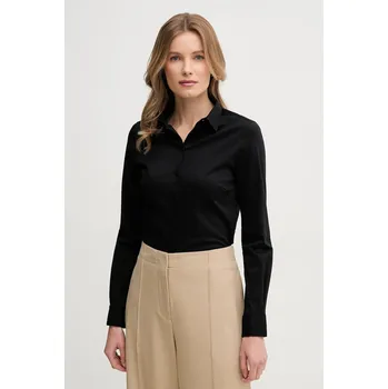 Pánská košile Bavlněná košile Mos Mosh 131660 černá 99X, vel. S