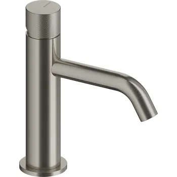 Vodovodní baterie Sanycces Loop K - Umyvadlová baterie 14,5x4,8x17,3 cm, nickel brushed/nickel brushed MNO011NBNB