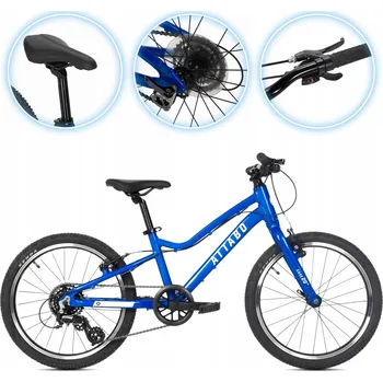 Jízdní kolo Dětské kolo Attabo EASE 20" kolo 20" modré